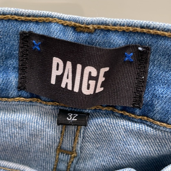 Paige Slim Straight Federal Denim - Picture 6 of 9